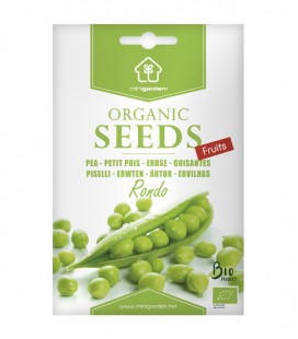 Pea "Rondo", Minigarden Organic Seeds