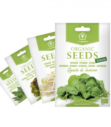 SALADS Selection, Minigarden Organic Seeds