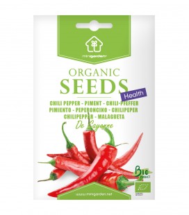 Chili Pepper "De Cayenne", Minigarden Organic Seeds